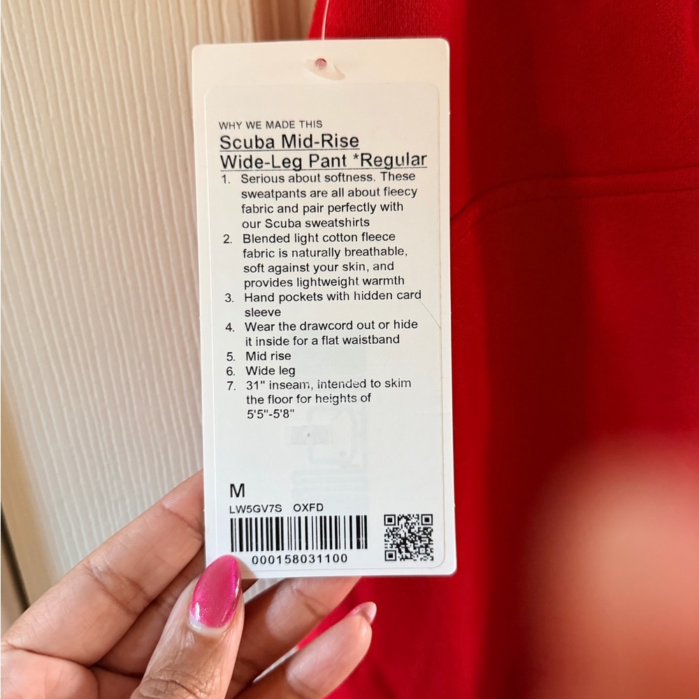 Lululemon Scuba Mid-Rise Wide-Leg Pant (regular) - Picture 5 of 5